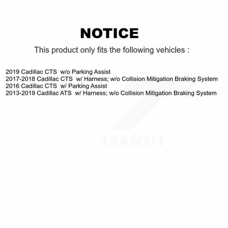 Mpulse Front ABS Wheel Speed Sensor For Cadillac ATS CTS SEN-2ABS2913